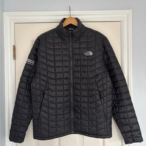 The North Face Black Quilted Thermoball Jacket